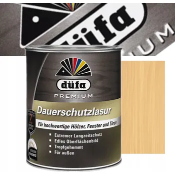 Vrták LAZUROLAK DUFA DAUERSCHUTZLASUR 0,375L BEZBARVÝ