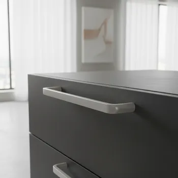 Nábytkové kování Interex design Úchytka BRISA / Chrom matný 256 mm