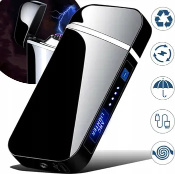 Zapalovač USB kovový