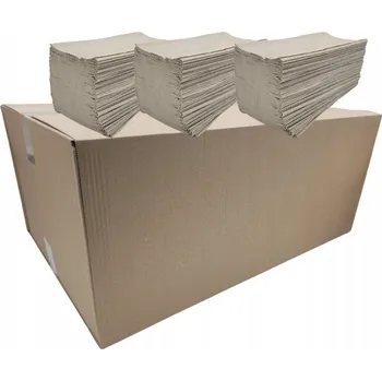 Zásobník na papírové ručníky Ručníky na jedno použití ZZ skládané papírové šedé recyklované karton 1 W