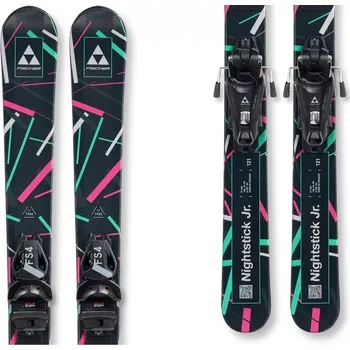 Sjezdové lyže Lyže Fischer NIGHTSTICK JR (91-121) JRS + FS 4 CA JRS 25/26 121 černá/růžová