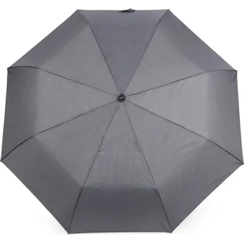 Pánský skládací vystřelovací deštník, velké, 4 šedá pepito