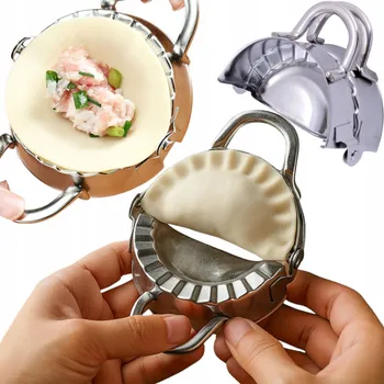 Obraz FORMA NA PIROHY PLECH NA VYKRAJOVÁNÍ A SLEPOVÁNÍ TĚSTA 2v1