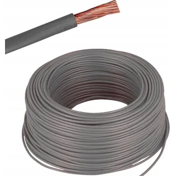 elektrický kabel Vodič LgY 1 x 1,0 ŠEDÝ 1m