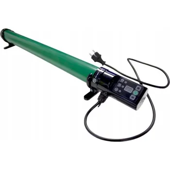 Radiátor ELEKTRICKÝ trubkový RADIÁTOR do KOUPELNY s TERMOSTATEM ECOHEAT 45W, délka 35,5 cm