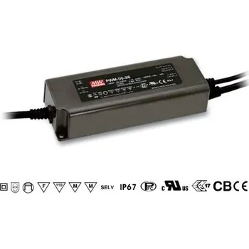 Elektroinstalační materiál Mean Well PWM-90-12 Stmívatelný zdroj pro LED 90W