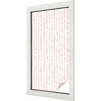 Okenní dekorace Fólie s s potiskem Jedle pastelová 50x100