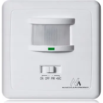 MCE18 Nástěnný PIR senzor pohybu a zvuku Macl