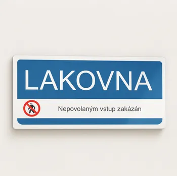 Lakovna Samolepka 190 x 90 mm tl. 0.1 mm - Kód: 08342