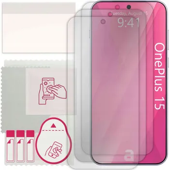 Pouzdro na mobilní telefon 3x Hydrogelová ochranná Fólie pro OnePlus 15
