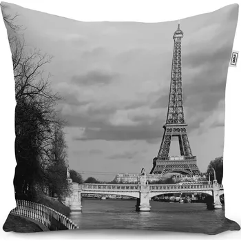 Polštář Sablio Polštář Eiffelova věž 5 - 60x60 cm
