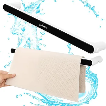 Držák na ručník VERK GROUP Nástěnný koupelnový držák ručníků neinvazivní lepicí montáž