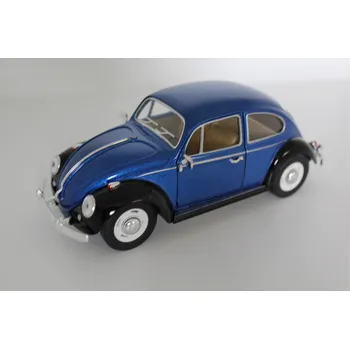 autíčko Model auta Volkswagen Brouk modrý 1:24