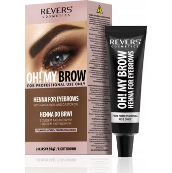 Barva na řasy a obočí Revers Oh! My Brow 2.0 30 ml henna na obočí