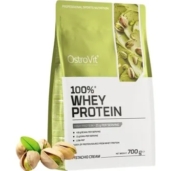 Protein OstroVit 100% Whey Protein syrovátkový protein doplněk stravy PISTÁCIOVÝ 700 g
