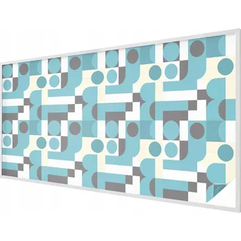 Okenní dekorace Fólie Dekorativní Mléčná na Skla Okna Výlohy Geometrická 200x100 cm