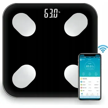 Osobní váha SMART OSOBNÍ VÁHA 180KG S ANALÝZOU TĚLA A BLUETOOTH PRO IOS/ANDROID