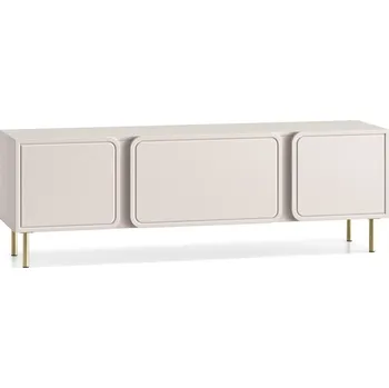 Televizní stolek TV stolek dvoudveřový Loppa s výklopnými dvířky 160 cm Kašmír