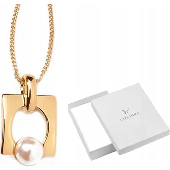 Náhrdelník Náhrdelník se zlatou perlou ŘETÍZEK PERLIČKA klasický