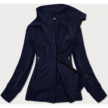 Dámská mikina Tmavě modrá dámská mikina se stojáčkem K17 J.STYLE, odstíny modré L (40) i392_19297-49