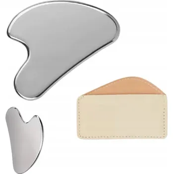 Masážní přístroj MASÁŽNÍ PŘÍSTROJ Gua Sha, masážní deska, OCEL chirurgická ocel