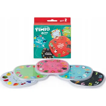 Hračka pro nejmenší Timio sada doplňkových disků č. 2 pro interaktivní zařízení