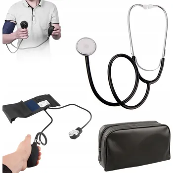 Tlakoměr TLAKOMĚR S VELKÝM DISPLEJEM A STETOSKOPEM - VYSOKÁ KVALITA