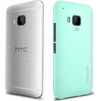 Pouzdro na mobilní telefon Zadní Kryt Spigen pro HTC One M9 modrý