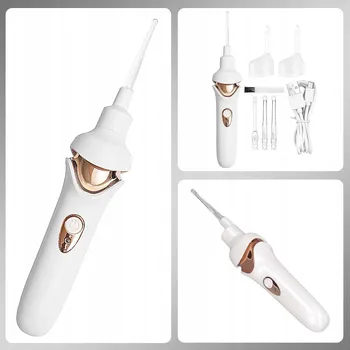 Bezpečnostní kamera LED OTOSKOP S INTELIGENTNÍM PODSVÍCENÍM A VYSAVAČ UŠÍ S NABÍJENÍM