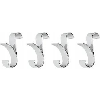 Věšák W5 4 x Háček bez vrtání STŘÍBRNÝ R62/RT2080