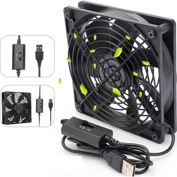 PC ventilátor CHLADICÍ VENTILÁTOR PRO STOLNÍ POČÍTAČ, LAPTOP, 1500 OT./MIN