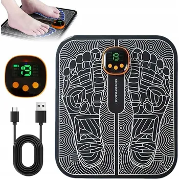 Masážní přístroj EMS MASÁŽNÍ PŘÍSTROJ NA NOHY, 19 ÚROVNÍ INTENZITY, 8 REŽIMŮ VIBRACÍ, USB NABÍJENÍ