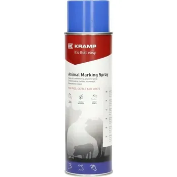 Barva ve spreji Sprej pro značení zvířat, modrý 500 ml