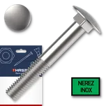 Šroub vratový M8x80 nerez A2-70 DIN603 sáček-5ks