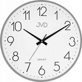 Hodiny Nástěnné hodiny JVD šedé 40 cm