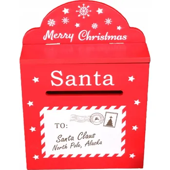 Poštovní schránka Poštovní schránka pro Ježíška - vánoční dekorace 29,5 cm