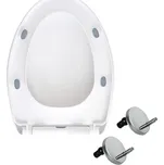 WC sedátko s pomalým zavíráním TOI-SEA6