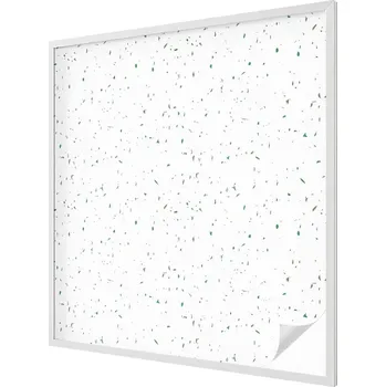 Okenní dekorace Dekorativní samolepka na okno - vitrážový efekt, rozptýlené prvky 100x100 cm