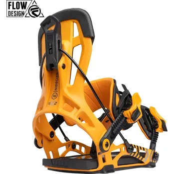 Snowboarding Vázání na snowboard Nidecker Flow NX2 mango L 2026 - Odesíláme do 24 hodin