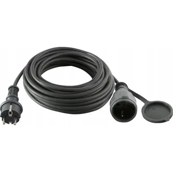 Napájecí kabel Prodlužovací kabel Home NV 7-10/GY, 10 m, kabel H07RN-F 3G1,5 mm2, krytí IP44