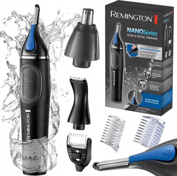 Holicí strojek Remington Vodotěsný Zastřihovač Holicí Strojek Strojek na Nos, Uši, Vousy + Baterie