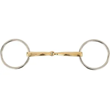 Udidlo pro koně Udidlo stihlo BR Soft Contact jednou lomené - uzamykatelné 125mm/14mm