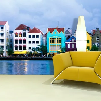 Tapeta Sablio Tapeta Domky u moře 125x75 cm