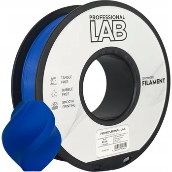 Filament Profesionální PLA filament+ Modrý 1 kg netto 1,75 mm Professjonal LAB