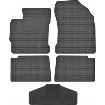 autokoberec Gumové autokoberce Edecor, sada 5 kusů