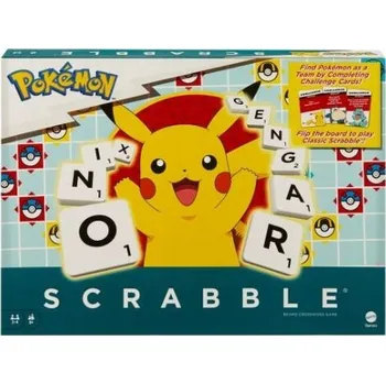 Desková hra Společenská hra Scrabble – Pokémon Mattel