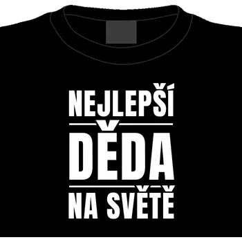 Tričko Nejlepší děda na světě XL