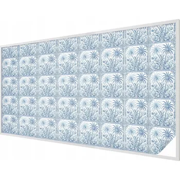 Okenní dekorace Zatemňovací Fólie Mléčná Dekorativní na Okno Tropická krajina 200x116