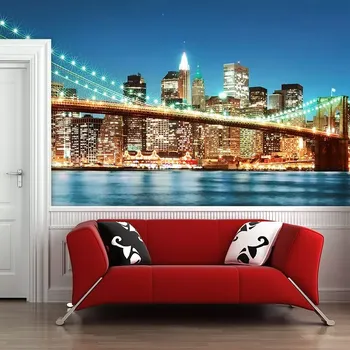 Tapeta Sablio Tapeta Rozsvícený most 2 - 336x220 cm