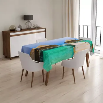 ubrus Sablio Ubrus Bungalovy na moři - 90x90 cm